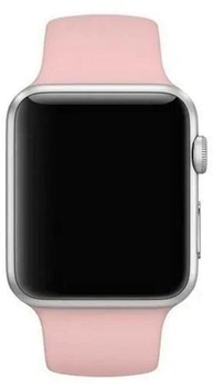 Ремінець Mercury Silicon для Apple Watch Series 1/2/3/4/5/6/7/8/SE/SE2/Ultra 42-45 мм Pink (8809724801809)