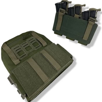 Плитоноска uaBRONIK (Plate Carrier Light) Олива