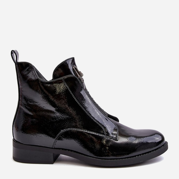 Жіночі зимові черевики низькі S.Barski HY75-120 41 Чорні (5905677982817)