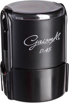 Оснастка для круглой печати d 46 мм Gaisma D-46 черный корпус с крышкой (482021201005701)