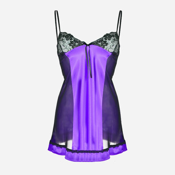 Sukienka erotyczna damska DKaren Slip Roxy XL Fioletowa (5901780668075)