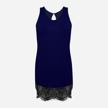 Нічна сорочка жіноча DKaren Slip Taylor L Темно-синя (5903251377301)