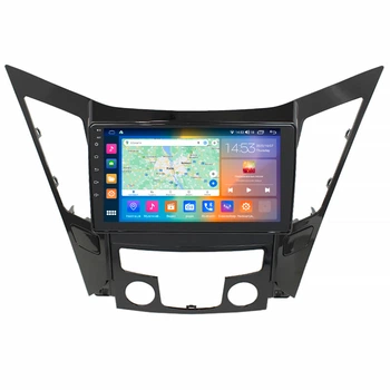 Штатная магнитола Lesko для Hyundai Sonata VI (YF) 2009-2014 IPS 9" 4/64Gb CarPlay 4G Wi-Fi GPS Prime