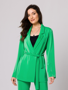 Піджак класичний жіночий Makover K161 S Зелений (5905563700341)
