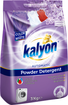 Порошок для прання Kalyon Lavender & Magnolia на 20 прань 3 кг