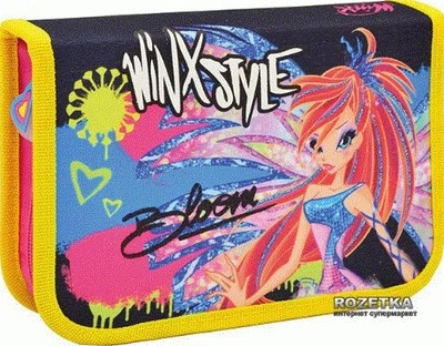 Пенал твердий без наповнення Winx 20.5 х13 х 3.5 см 1 Вересня