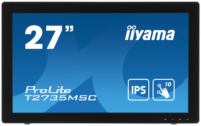 Монитор 27" IPS Iiyama T2735MSC-B3 сенсорный экран Черный