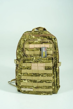 Тактичний військовий рюкзак Cordura 55L Піксель