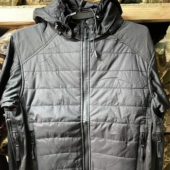 Мужская Куртка Level 7 с Мембраной и Пуховым утеплителем черная размер L