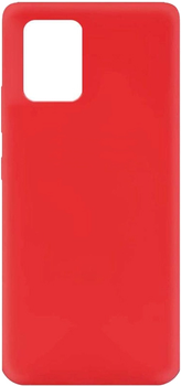 Etui Beline Silicone do Samsung Galaxy A72 4G/A72 5G Red (5903919065649)