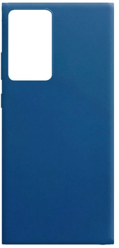 Etui Beline Silicone do Samsung Galaxy Note 20 Ultra Blue (5903657575677)