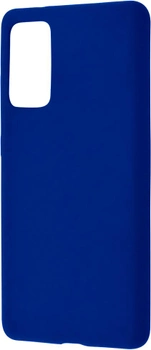 Etui Beline Silicone do Samsung Galaxy S20 FE Blue (5903657579156)
