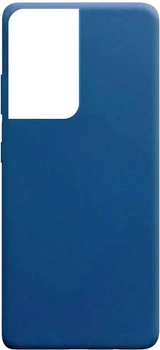 Панель Beline Silicone для Samsung Galaxy S21 Ultra Blue (5903919064475)