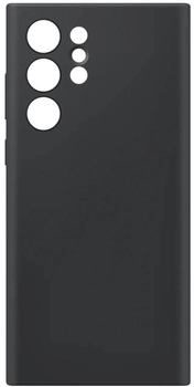 Etui Beline Silicone do Samsung Galaxy S22 Ultra Black (5904422913267)