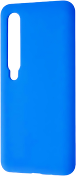 Etui Beline Silicone do Xiaomi Mi 10 5G/Mi 10 Pro Blue (5903919067384)
