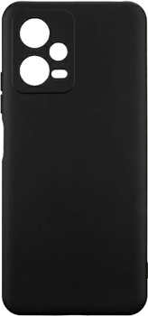 Etui Beline Silicone do Xiaomi Redmi Note 12 5G/Poco X5 5G Black (5905359817000)
