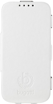 Чохол-книжка Bugatti UltraThin Book для Samsung Galaxy S4 mini White (4042632083316)