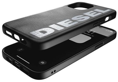 Etui Diesel Moulded Case Bleached Denim do Apple iPhone 12/12 Pro Grey-white (8718846088558)