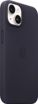 Панель Apple MagSafe Leather Case для Apple iPhone 14 Ink (194253345305)