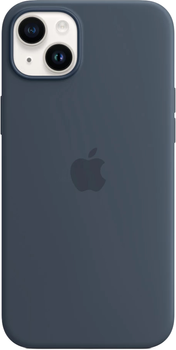 Панель Apple MagSafe Silicone Case для Apple iPhone 14 Plus Storm Blue (194253416234)