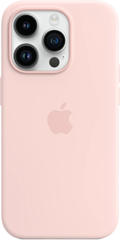 Etui Apple MagSafe Silicone Case do Apple iPhone 14 Pro Chalk Pink (194253416531)