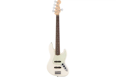 Бас-гитара Fender AMERICAN PROFESSIONAL JAZZ BASS V RW OLYMPIC WHITE
