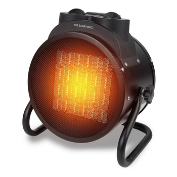 Тепловая пушка Maltec INFERNO6000 (107959) 3,5 кВт 3 режима IP20 60м2 электрический обогреватель Черный