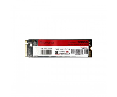 SSD M.2 Mibrand Caiman 512GB NVMe 2280 PCIe 3.0 3D NAND