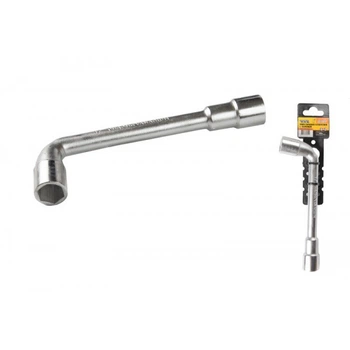 Ключ торцевий з отвором L-подібний 17 мм, CRV MASTERTOOL GM (73-4017)