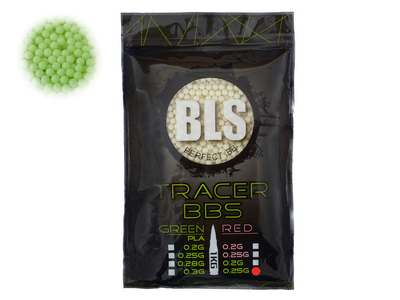 Трасерні кулі BLS PERFECT BB FLUORESCENT TRACER 0.25G 1 KG