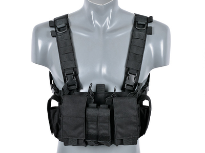 Патрульний нагрудник Chest Rig - Black [8FIELDS]