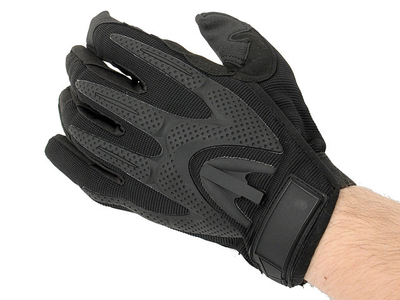 Тактические перчатки полнопалые Military Combat Gloves mod. II (Size L) - Black [8FIELDS]