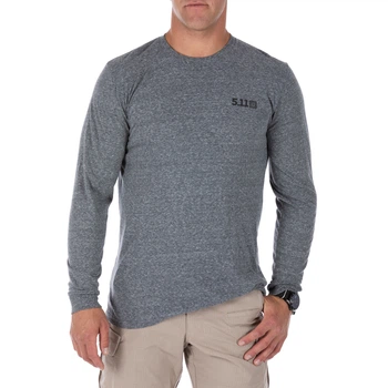 Реглан 5.11 Tactical Triblend Legacy Long Sleeve Tee Heather Grey S (42112VX-016)