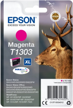 Картридж Epson T1303 DURABrite Ultra Magenta 10 ml (8715946624822)