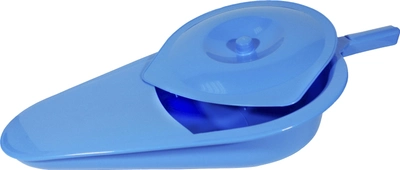 Судно подкладное RowLAM С крышкой из РР Нестерильное 3 л до 200 кг голубое В индивидуальной упаковке (5905279578012)