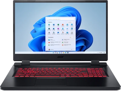 Ноутбук Acer Nitro 5 AN517-55-51DQ (NH.QFZAA.006) Obsidian Black