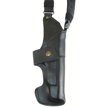 Кобура Медан для АПС кожаная формованная с кожаным креплением вертикальная (1011 АПС)