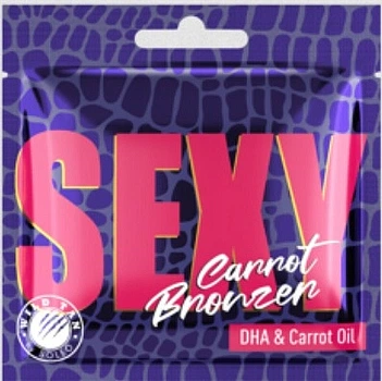 Крем для засмаги в солярії з морквяним маслом та темним бронзатором - Wild Tan Sexy Carrot Bronzer (міні) 15ml (1131849-134262)