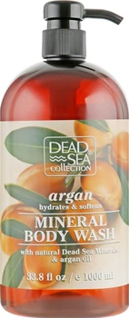 Гель для душа с минералами Мертвого моря и аргановым маслом - Dead Sea Collection Argan Body Wash 1000ml (730911-58781)