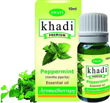 Эфирное масло "Перечная мята" - Khadi Swati Premium Essential Oil 10ml (1228687-139699)