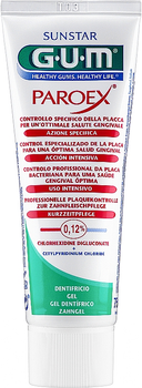 Зубна паста "Контроль за зубним нальотом" - GUM Paroex 75ml (447399-142770)