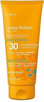 Солнцезащитный крем SPF 30 - Pupa Sunscreen Cream 200ml (1176245-145155)