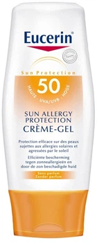 Солнцезащитный крем-гель для тела з фактором УФ защиты SPF 50 для кожи, склонной к солнечной аллергии - Eucerin Sun Allergy Protection Sun Creme-Gel SPF 50 150ml (54037-121676)