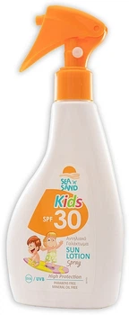 Детский солнезащитный лосьон для тела SPF30 - Madis Sea n Sun Kids Sun Lotion SPF30 220ml (1206792-137852)