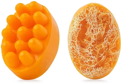 Массажное антицеллюлитное мыло с люфой "Апельсин" - BlackTouch Orange Peel Scrub (1212759-137512)