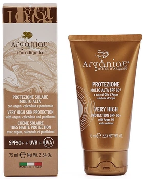Солнцезащитный крем с аргановым маслом - Arganiae i Solari SPF 50 75ml (1261014-146706)
