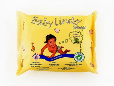 Дитячі вологі серветки "Екстракт алое" - Baby Fresh Aloe Vera 20шт (1155562-122237)