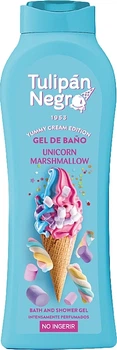 Гель для душа "Зефирный единорог" - Tulipan Negro Intense Bath And Shower Gel Marshmallow Unicorn 650ml (1246830-146152)