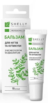 Укрепляющий бальзам для ногтей с бисабололом и эвкалиптом - Shelly Professional Care 15ml (1168445-133614)