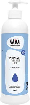 Мыло жидкое для интимной гигиены с молочной кислотой - Uiu Intimate Hygiene Gel 300ml (1158460-124377)
